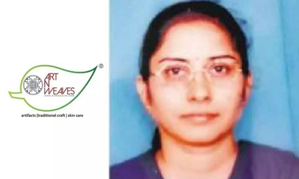 Bhargavi Pappuri owner of artNweaves