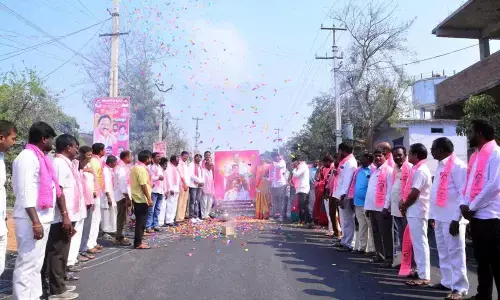 Jubilant youth erupt into celebrations