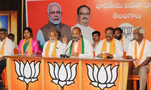 Telangana BJP chief Bandi Sanjay Kumar
