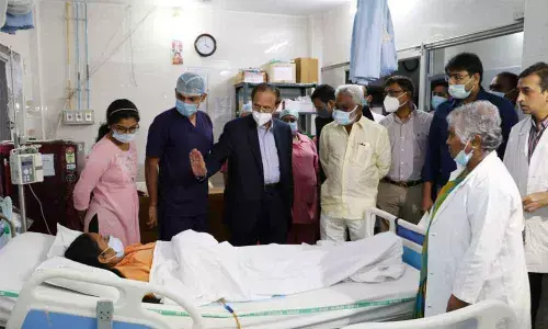 Dattatreyudu inspects SVIMS cancer treatment facilities