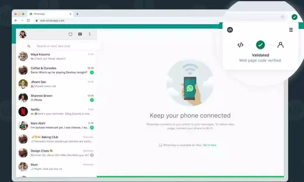 WhatsApp Web gets Code Verify browser extension for security
