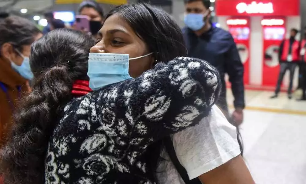 Sumy evacuation: Hugs and tears at IGI Airport