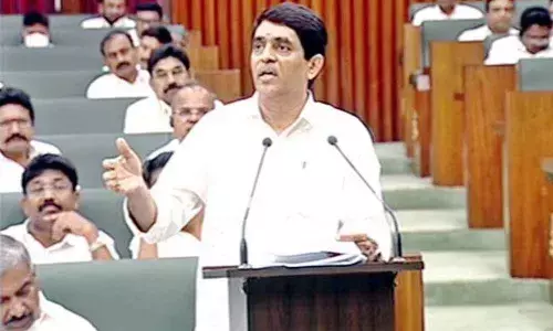 Finance Minister Rajendranath Reddy