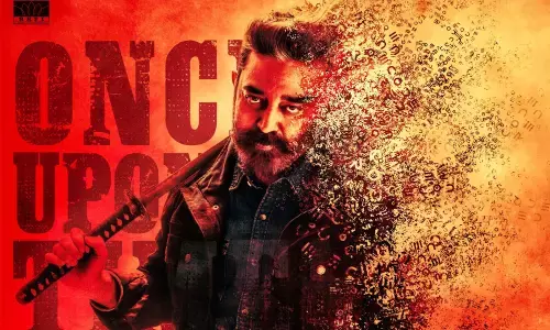 Kamal Haasan’s first look poster from the Vikram movie is out!