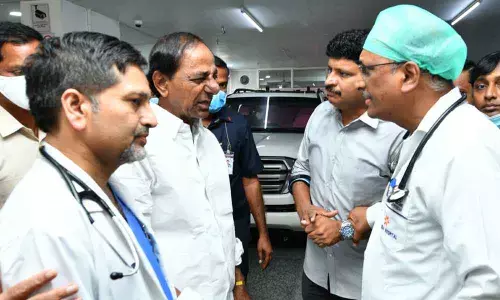 KCR indisposed