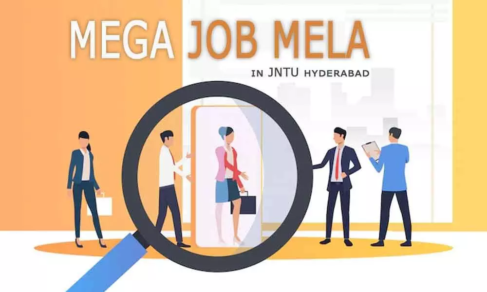 Mega job mela in JNTU Hyderabad on March 15