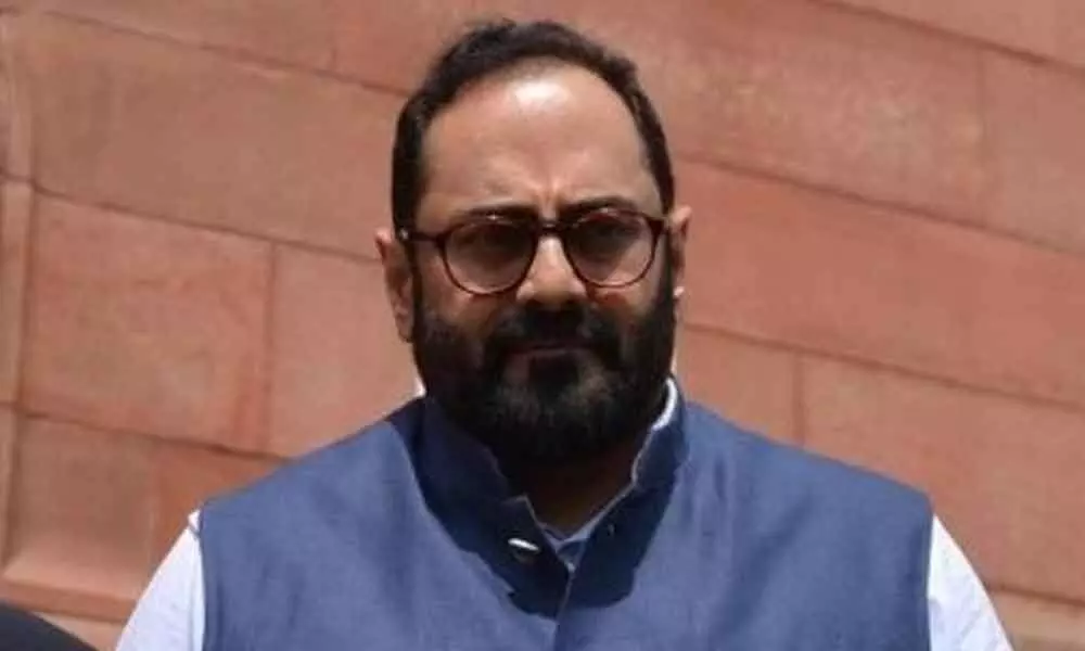 Minister Rajeev Chandrasekhar