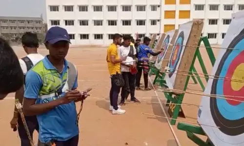 Telangana Archery final team selected Telangana Archery final team selected