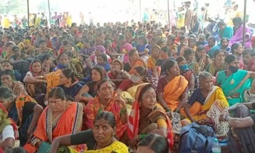 Thousands of sex workers stage protest in Bengaluru