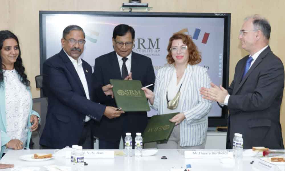 SRM-AP signe un protocole d’accord avec Rain Business School