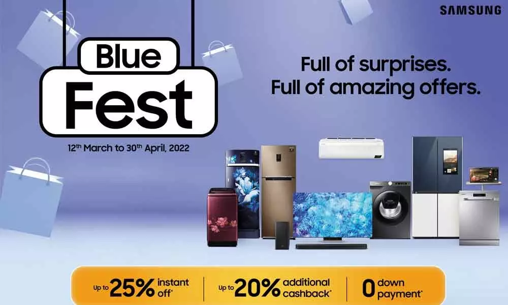 Samsung Announces ‘Blue Fest’: Get Amazing Offers on Premium Products