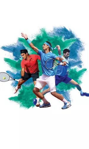 Rafael Nadal beats Novak Djokovic, Roger Federer to yet another record