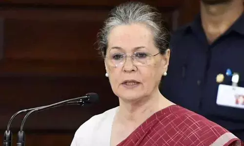 Congress president Sonia Gandhi