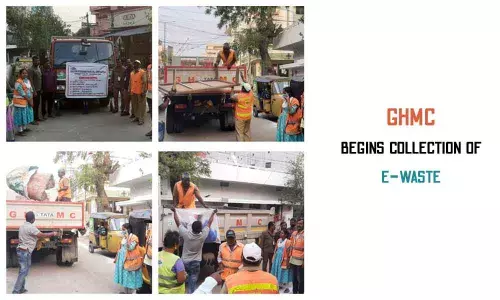 Hyderabad: GHMC begins collection of e-waste