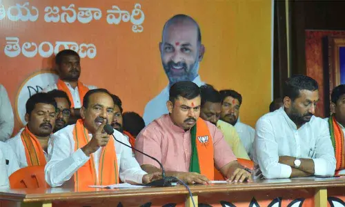 Hyderabad: Speaker Pocharam Srinivas Reddys action draws BJP lawmakers ire