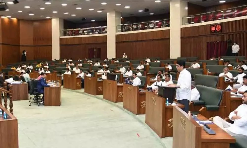 AP Assembly Budget Sessions: 11 TDP MLAs suspended for the day