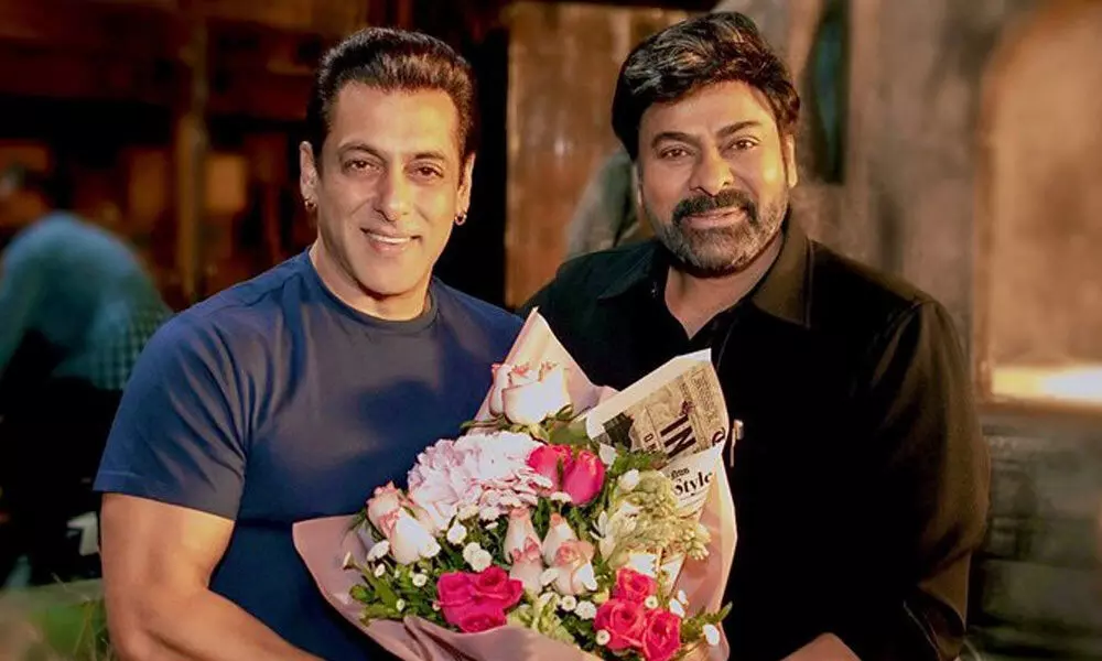 Chiranjeevi Konidela Welcomed Salman Khan To Be The Part Of Godfather Movie