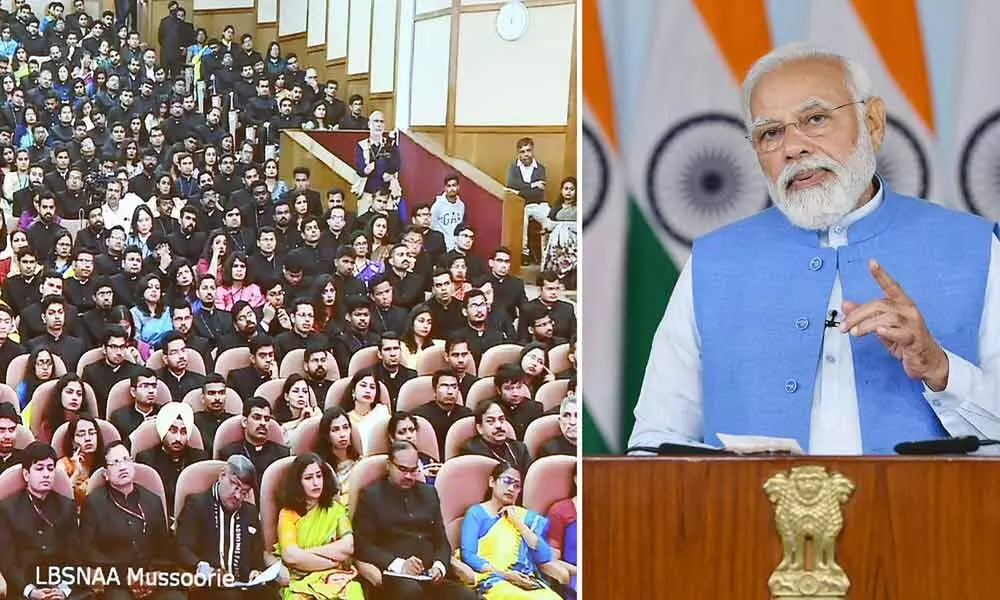 Reform, perform, transform to next level, PM Narendra Modi tells IAS trainees