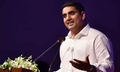TDP national general secretary Nara Lokesh