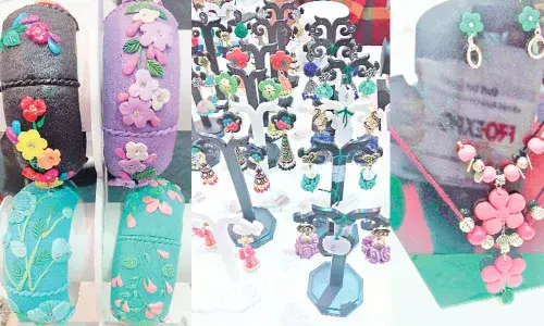 She makes unique jewellery; strives to uplift less privileged women