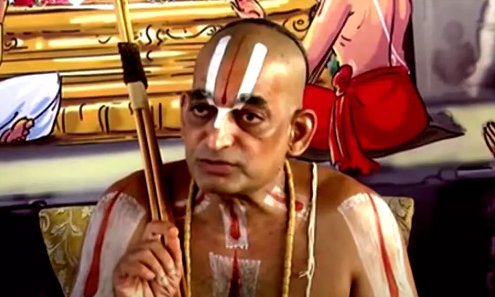 Chinna Jeeyar Swamy clarifies on his remarks on tribal deities, says it is a false propaganda