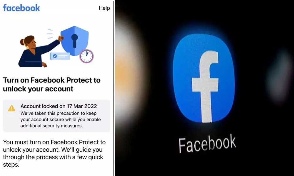 Facebook is locking out people who have not turned on Facebook Protect