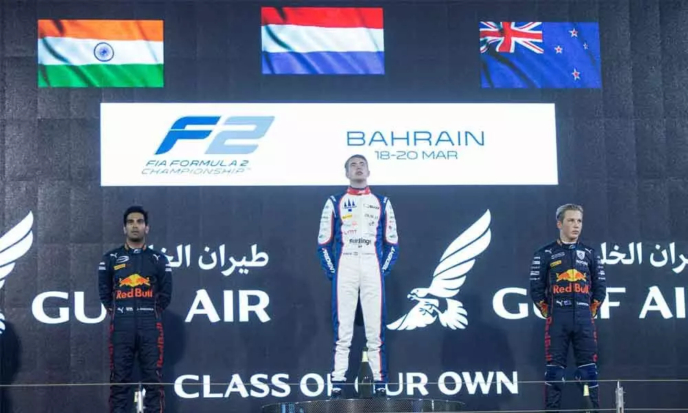 Indias Jehan opens F2 campaign with podium finish in Bahrain