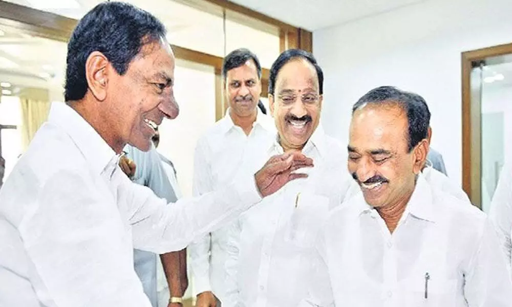 CM KCR extends birthday wishes to Eatala Rajender