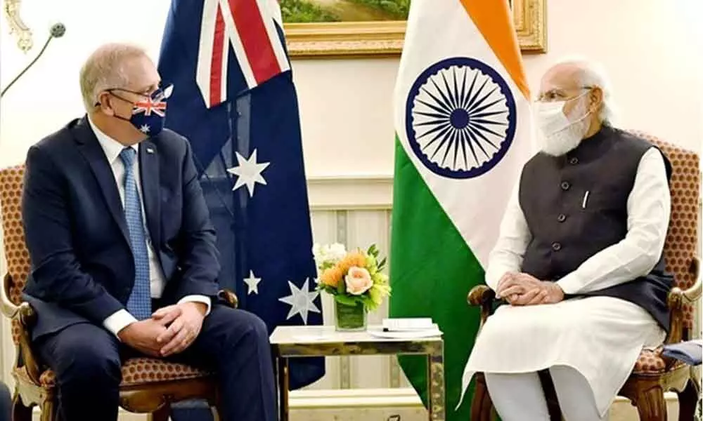 Second India-Australia virtual summit begins