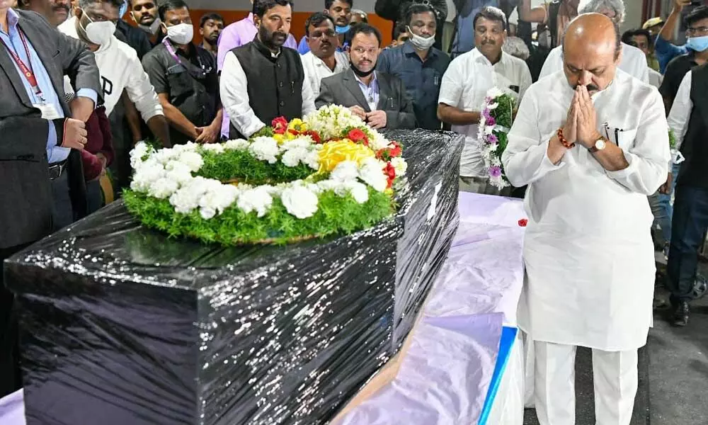 Unfortunate that Naveen’s parents had to receive his mortal remains: CM Basavaraj Bommai