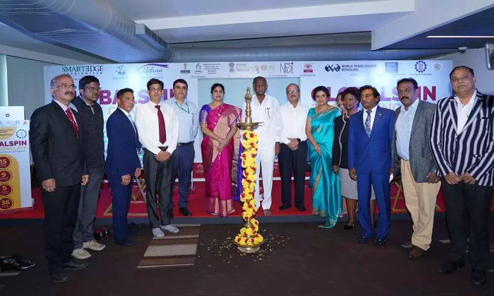 GlobalSpin trade conclave on Eco Textiles, Eco Handlooms and Apparels inaugurated