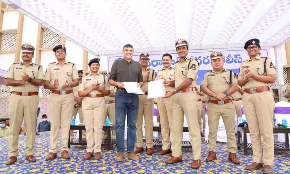 Police department signed an MOU with NGO to promote fitness in cops