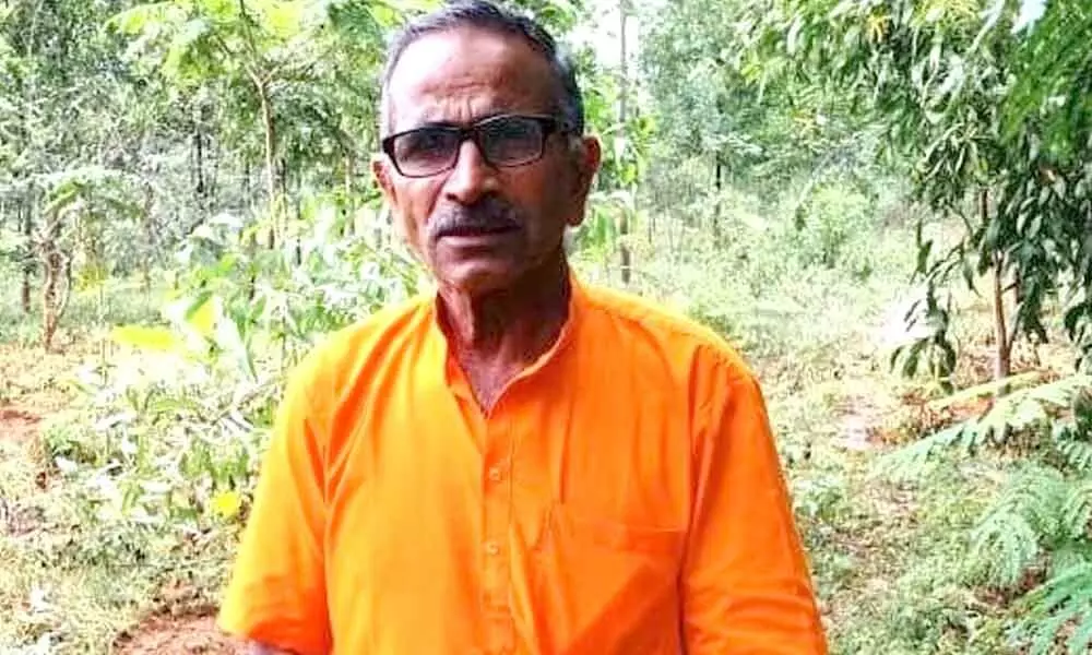 Ramesh Chandra Mishra has dedicated his life to planting trees and creating a green belt