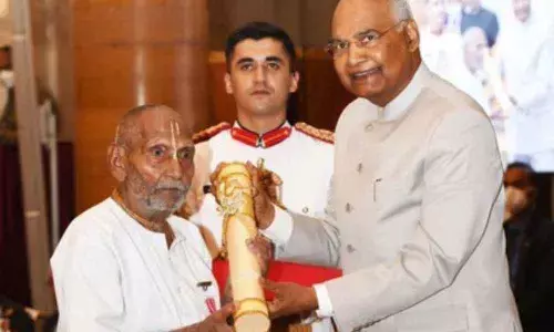 125-Yr-Old Swami Sivananda Awarded The Padma Shri For His Contributions To Yoga