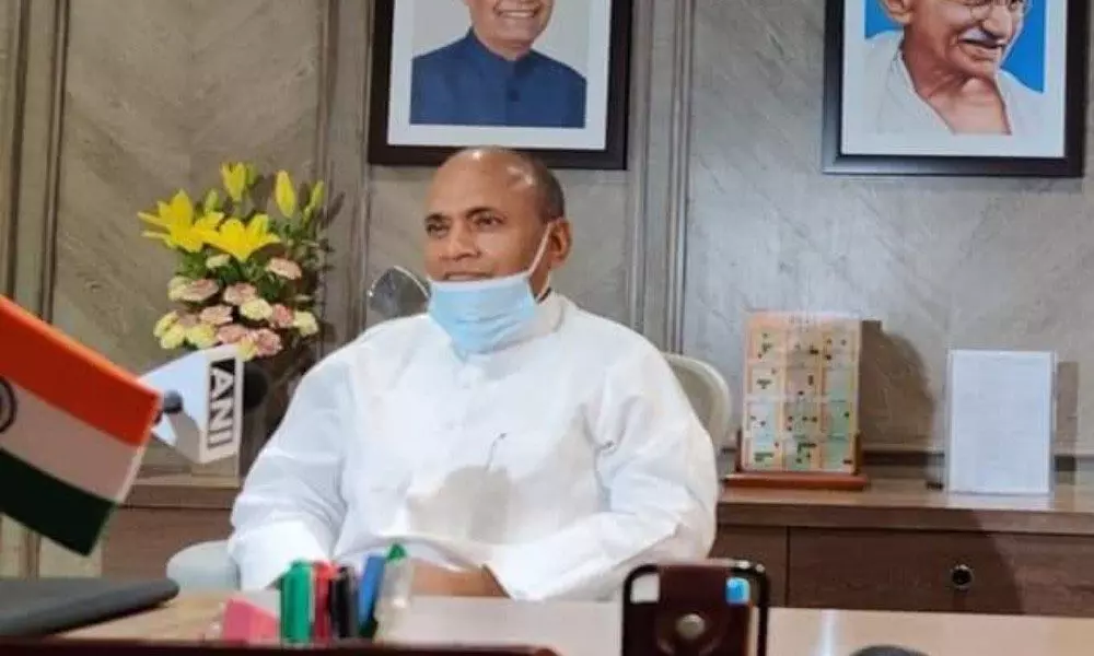 Union Minister of Steel Rama chandra Prasad Singh