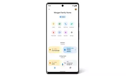 Google neatens up its smart home app