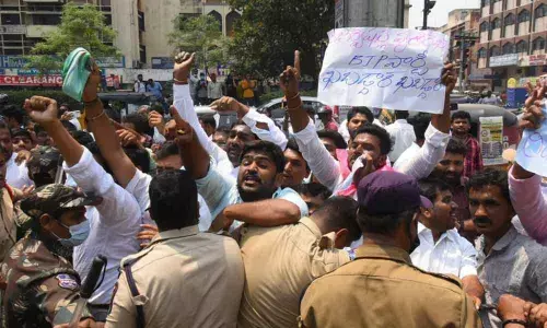 TRS corners BJP over issue of quota for tribals