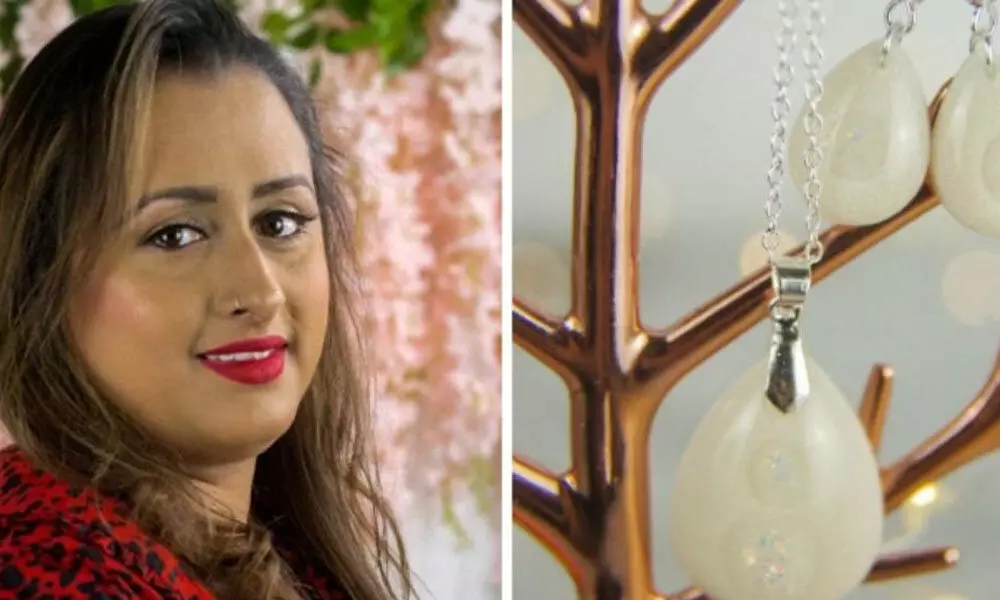 Woman Building A profitable Business By Utilising Breast Milk To Make Jewellery