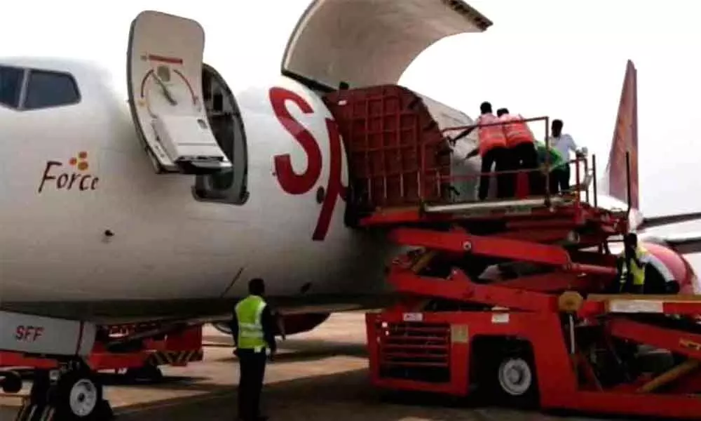 A file photo of an airline service that provided cargo operation in Visakhapatnam