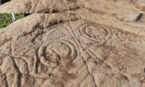 Pictish symbols. (University of Aberdeen)