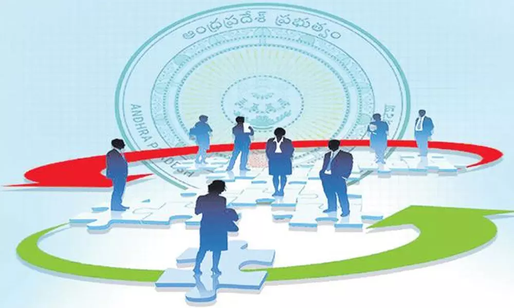 AP govt. to transfer employees to new districts says its temporary until the president orders