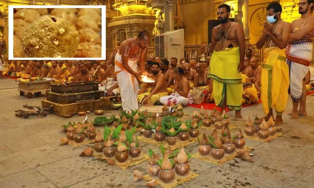 Yadadri all set to treat devotees to mouth-watering prasadam