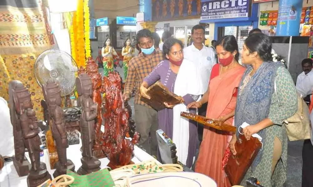 One station One product launched at Tirupati station