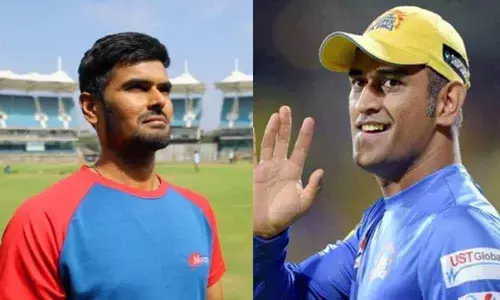 Former India cricketer Subramaniam Badrinath; MS Dhoni