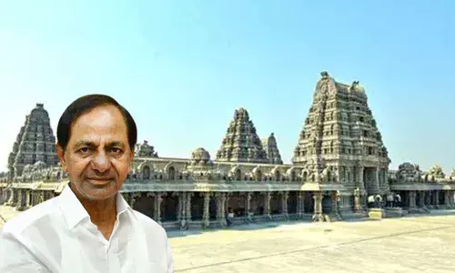CM KCR to take part in Maha Kumbha Samprokshan at Yadadri temple on March 28