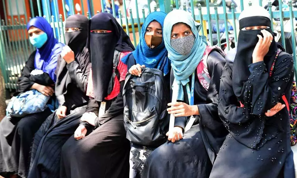 After Covid, its hijab challenge for Karnataka education department as exams near