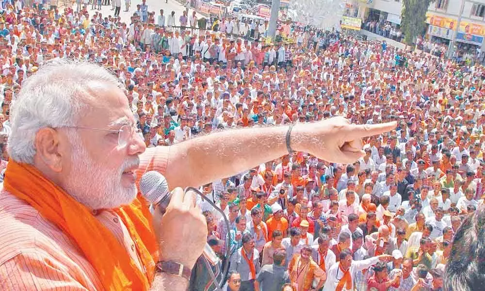 Is the opposition aware of the gargantuan stature of Modi?