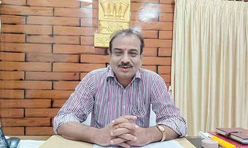 Nandyal in-charge RDO A Srinivasulu speaking to media in Kurnool on Saturday