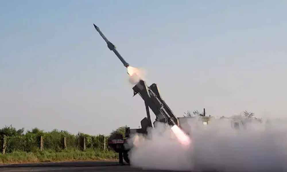 Surface to air missile test-fired successfully