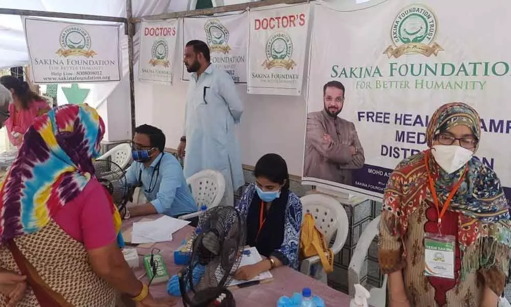Hyderabad: Free health camp organised